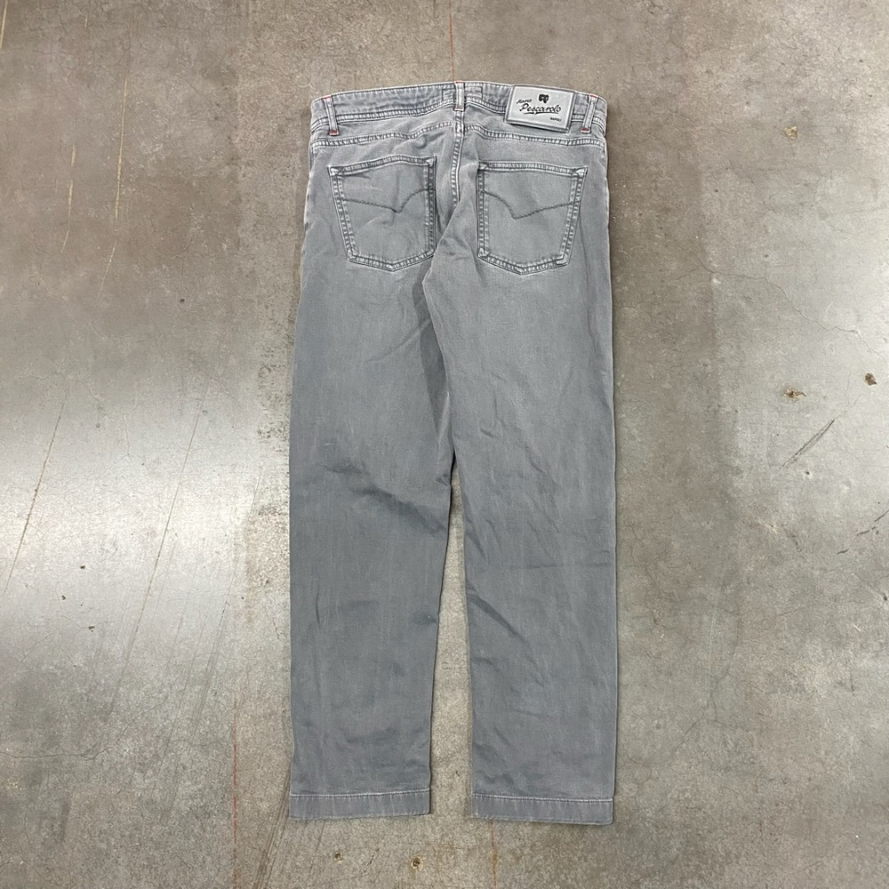 Marco Pescarolo Gray Slim Fit Jeans mens Size 48 - Picture 3 of 10